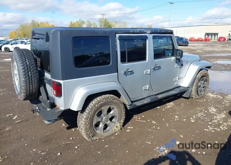 2008 Jeep Wrangler Unlimited Sahara из США, поврежденный, VIN 1J4GA59188L634388